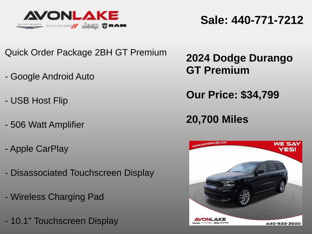 Used 2024 Dodge Durango GT image 36