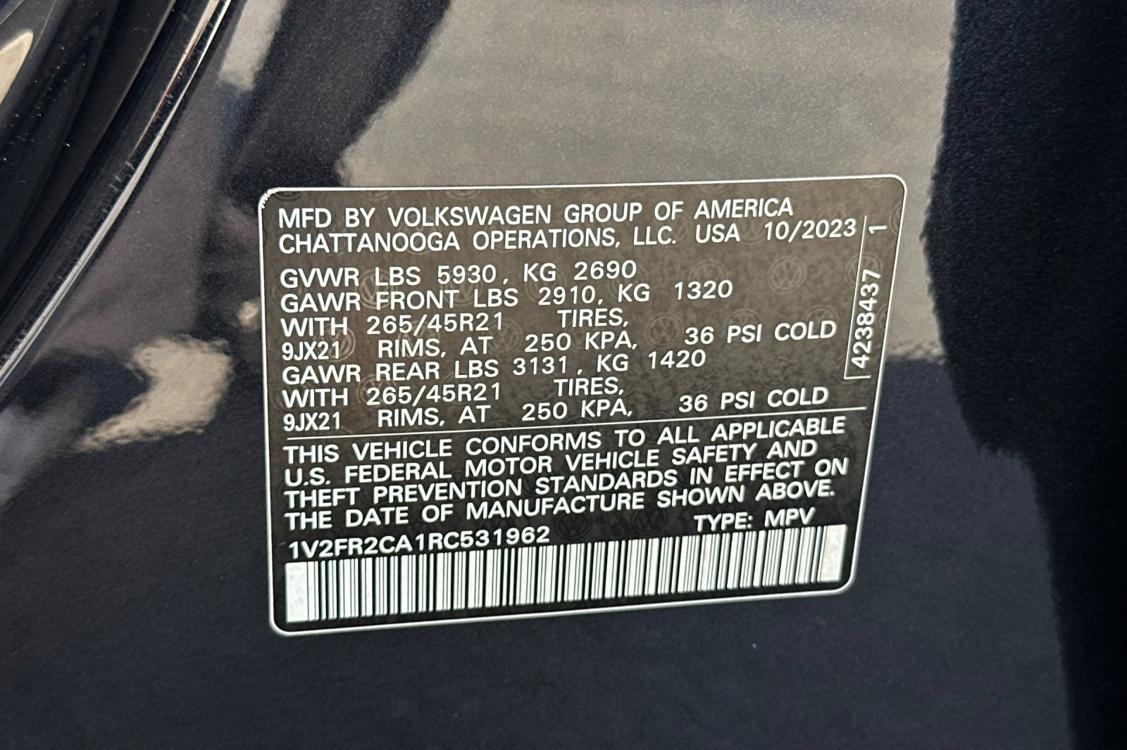 Used 2024 Volkswagen Atlas SEL Premium R-Line AWD/4WD image 30