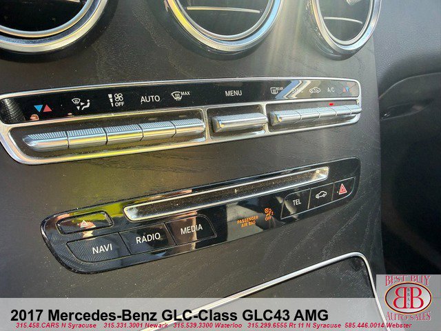 Used 2017 Mercedes-Benz GLC 43 AMG 4MATIC w/ Premium 2 Package image 30