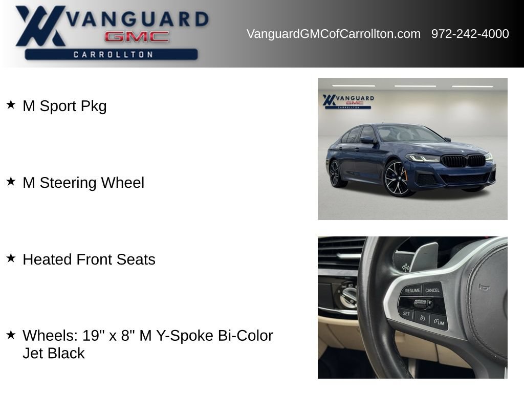 Used 2023 BMW 530i w/ M Sport Package RWD image 18