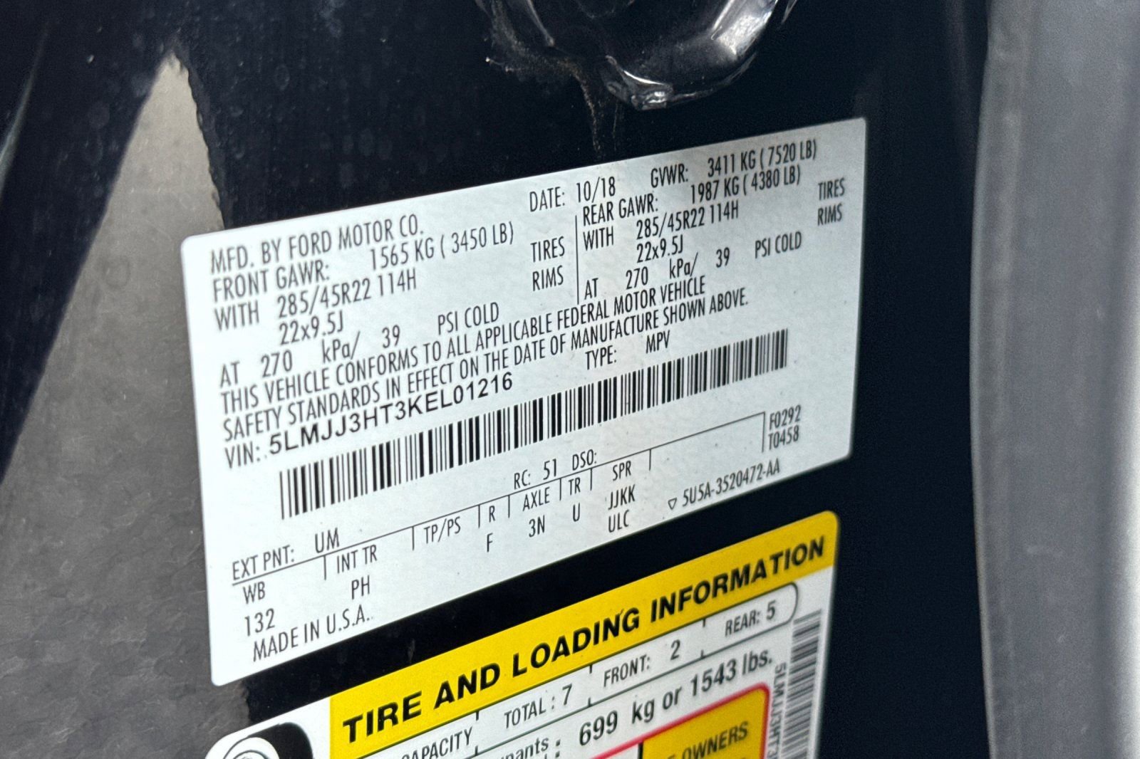 Used 2019 Lincoln Navigator L Select image 29