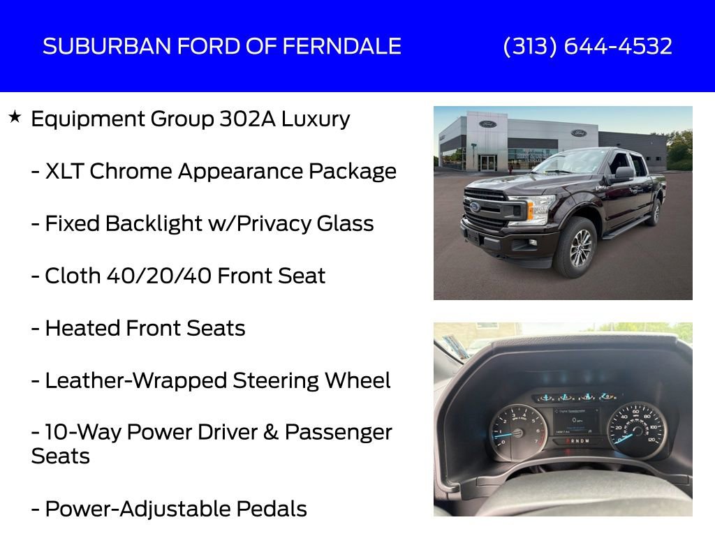 Used 2020 Ford F150 XLT w/ Equipment Group 302A Luxury AWD/4WD image 9