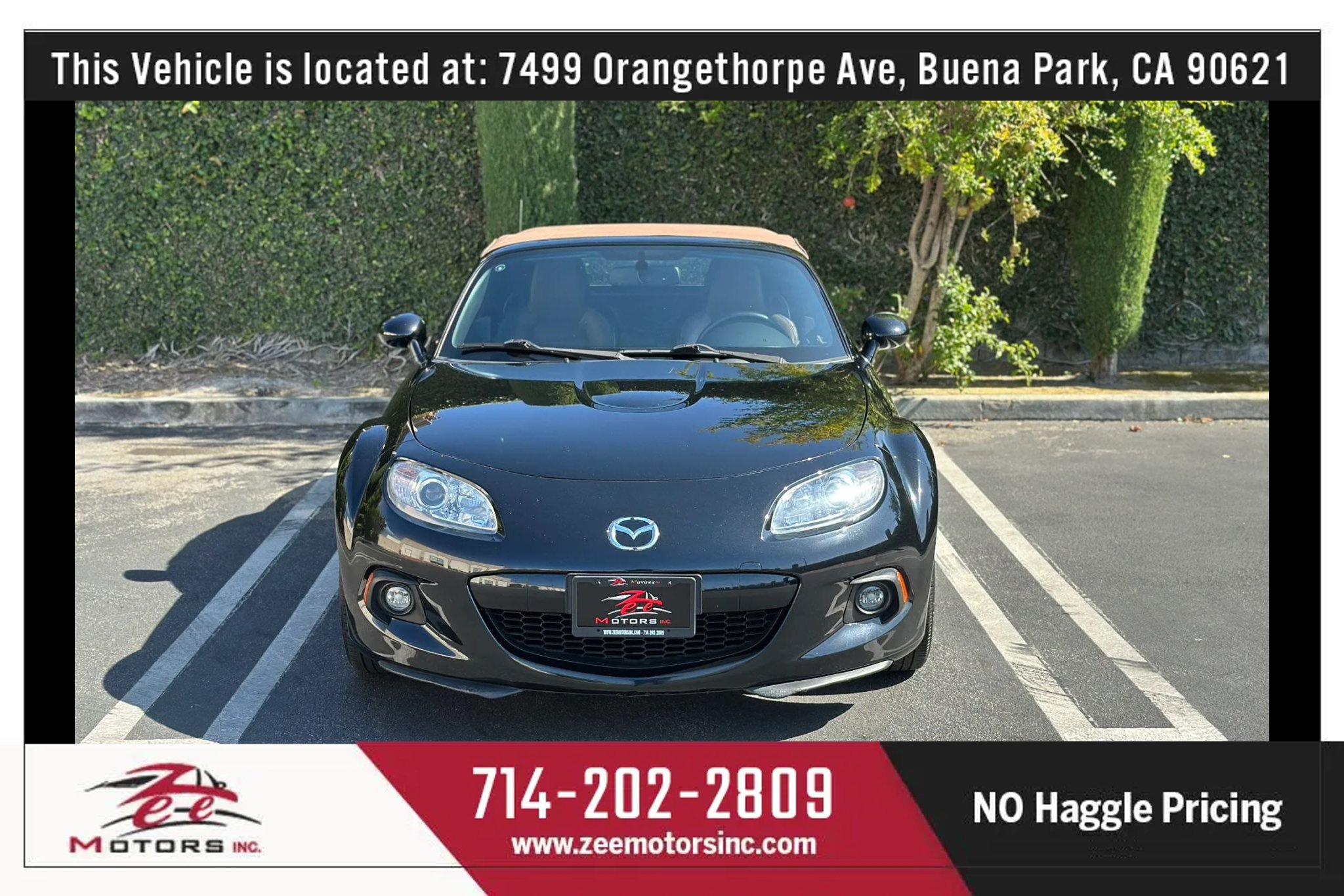 Used 2015 MAZDA MX-5 Miata Grand Touring w/ Premium Package RWD image 3