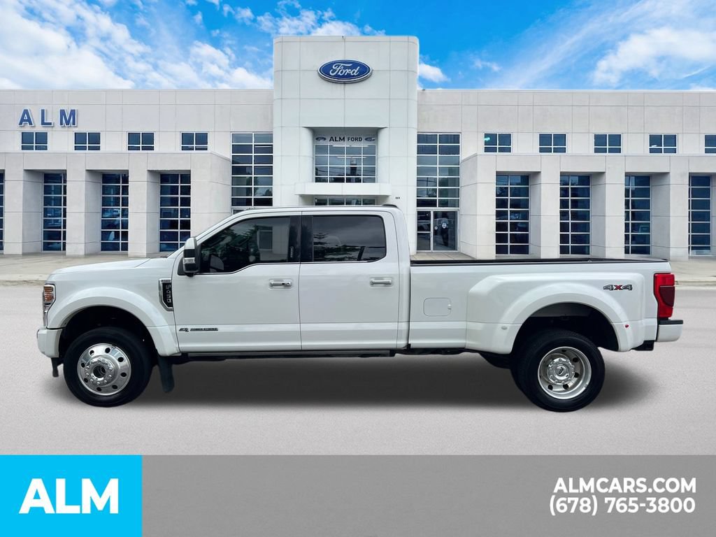 Used 2022 Ford F450 Limited w/ Snow Plow Prep Package AWD/4WD image 9