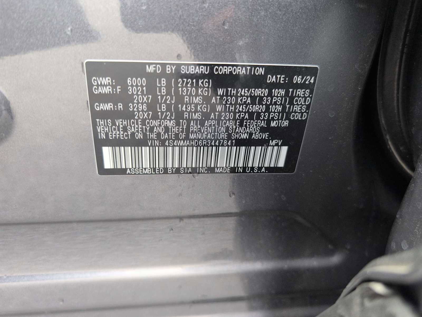 Used 2024 Subaru Ascent Onyx Edition AWD/4WD image 32
