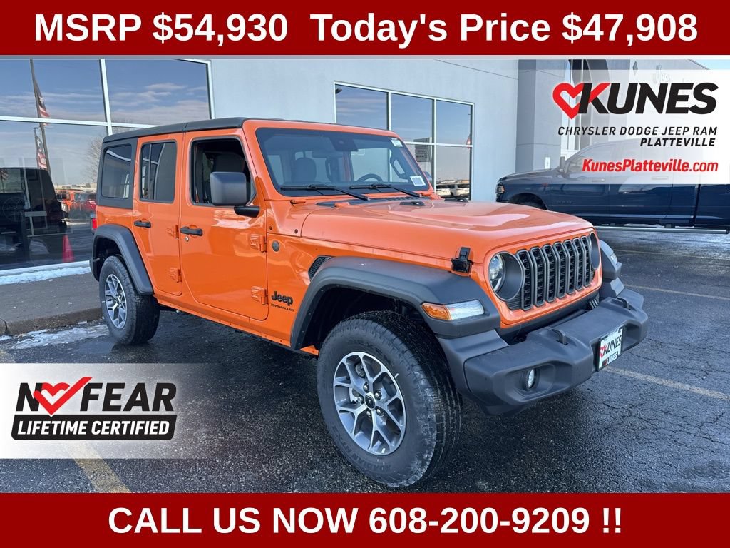 New 2025 Jeep Wrangler Unlimited Sport