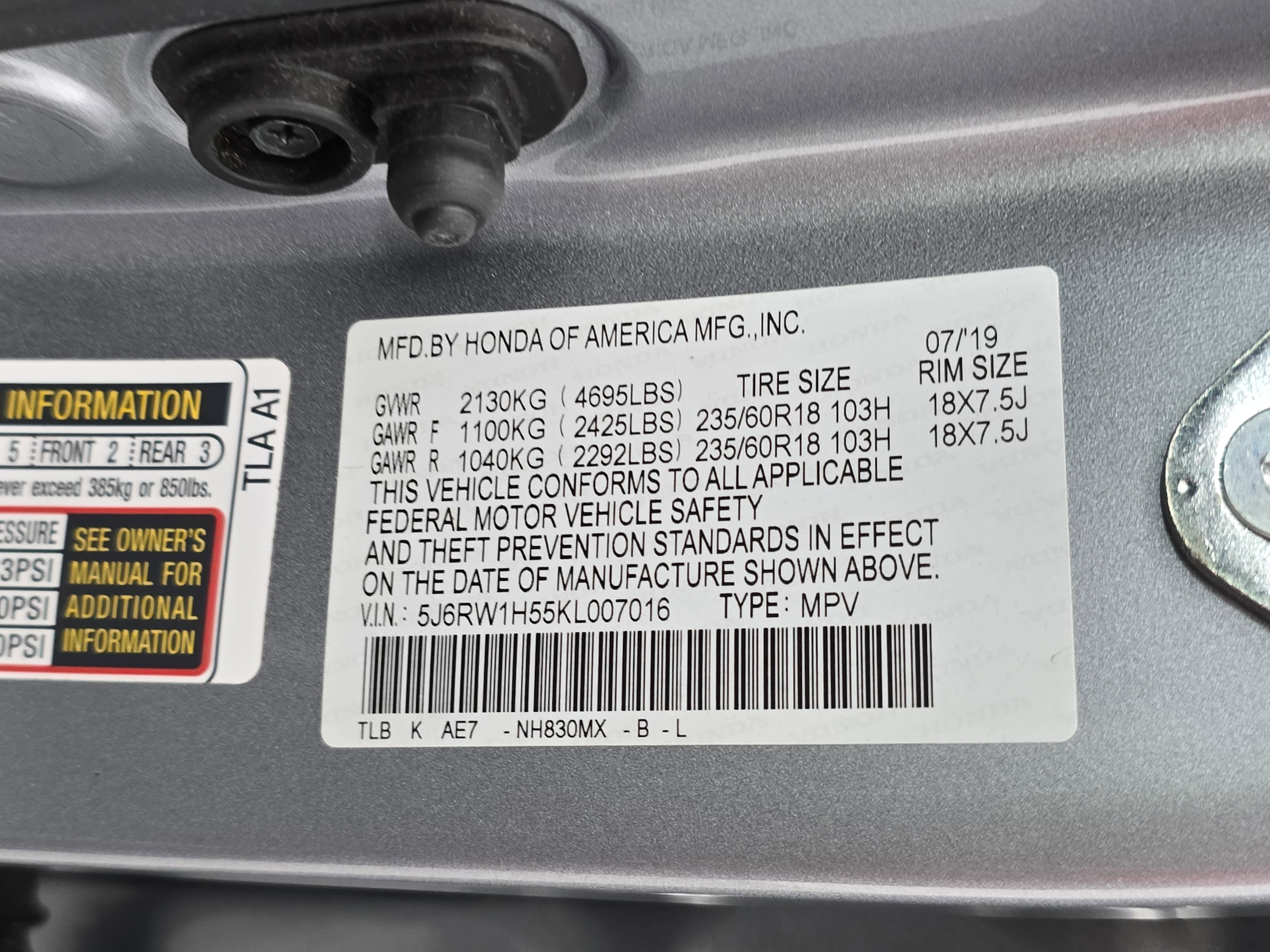 Used 2019 Honda CR-V EX image 35