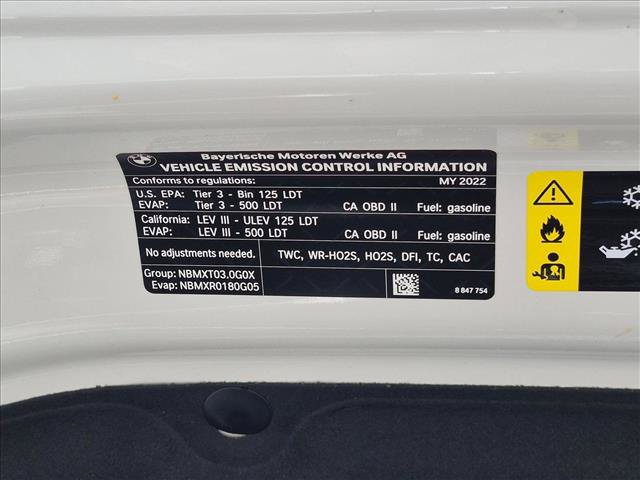Certified 2022 BMW X5 xDrive40i w/ Parking Assistance Package AWD/4WD image 28