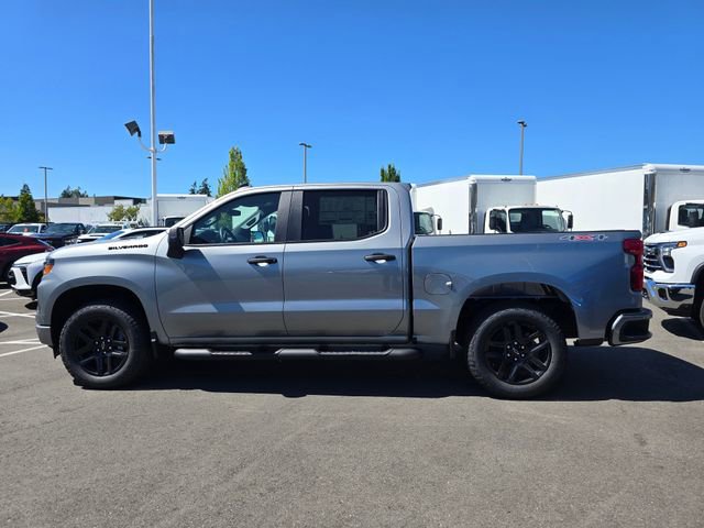 New 2025 Chevrolet Silverado 1500 Custom w/ Turbomax Blackout Package AWD/4WD image 7