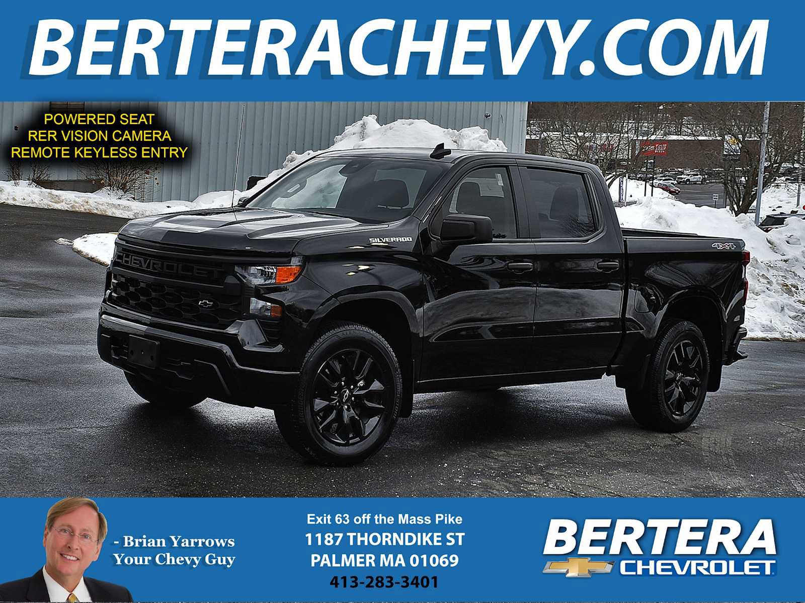 Used 2024 Chevrolet Silverado 1500 Custom image 1