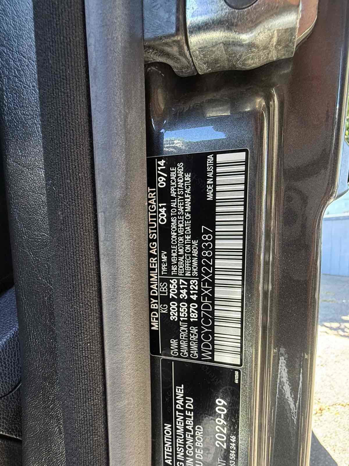 Used 2015 Mercedes-Benz G 63 AMG 4MATIC image 34