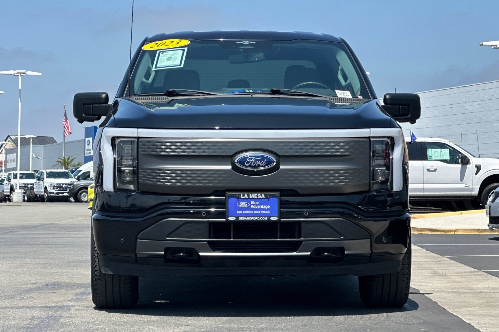 Certified 2023 Ford F150 Lightning XLT w/ Tow Technology Package AWD/4WD image 8
