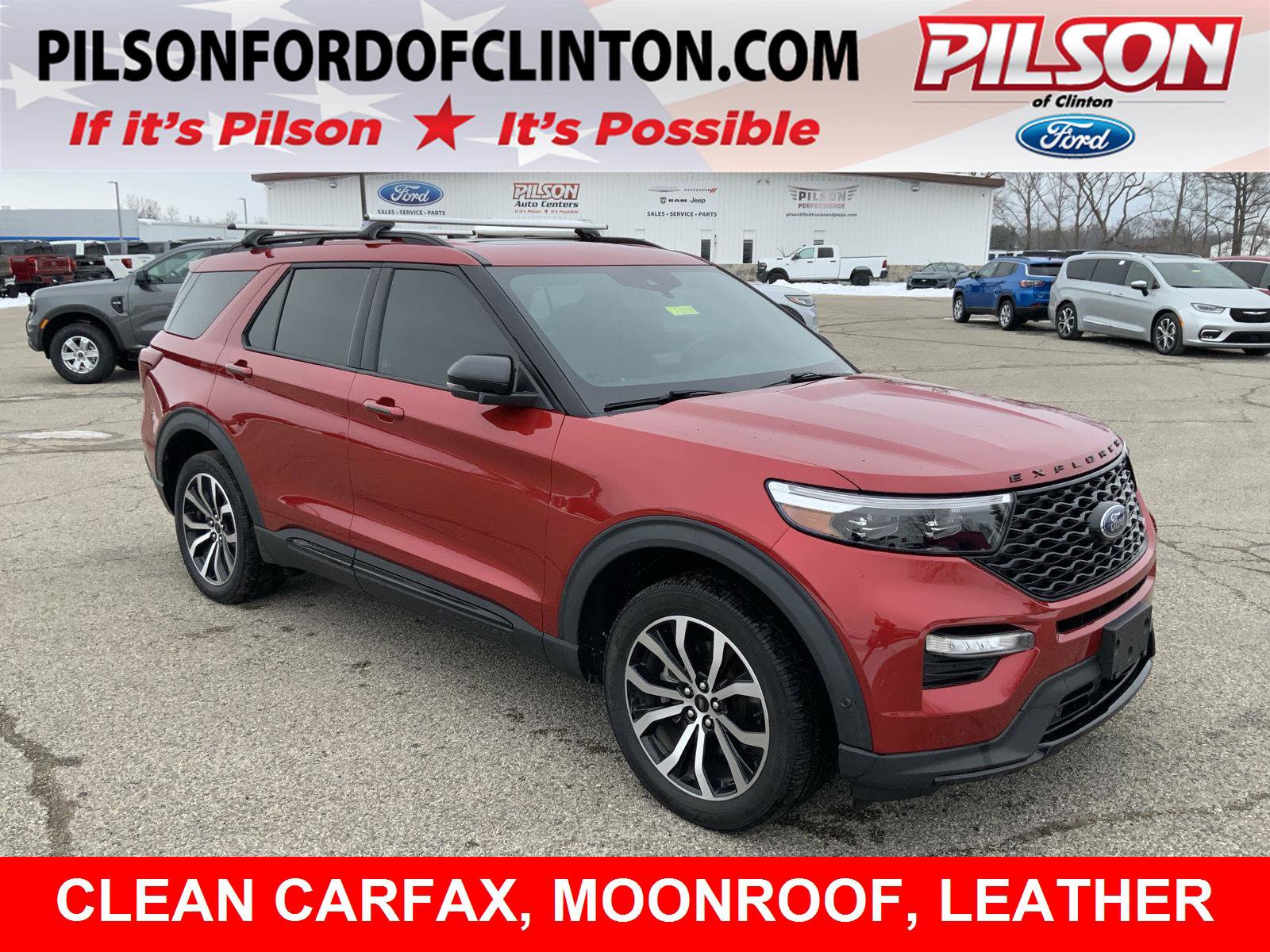 Used 2021 Ford Explorer ST w/ Equipment Group 401A image 1