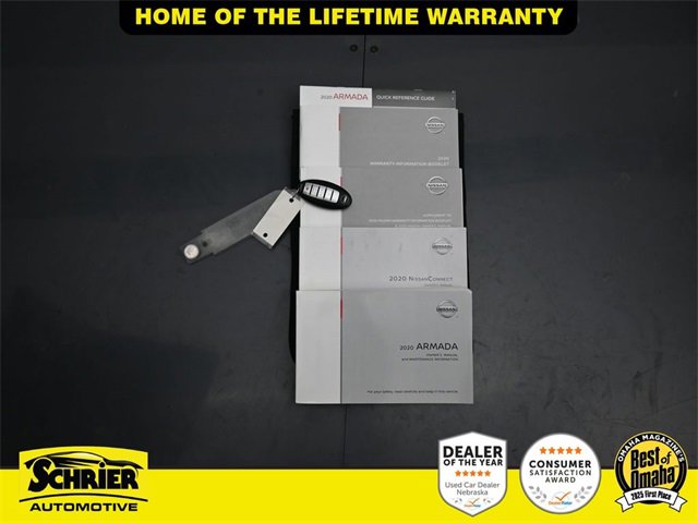 Used 2020 Nissan Armada Platinum w/ Captain's Chairs Package image 53