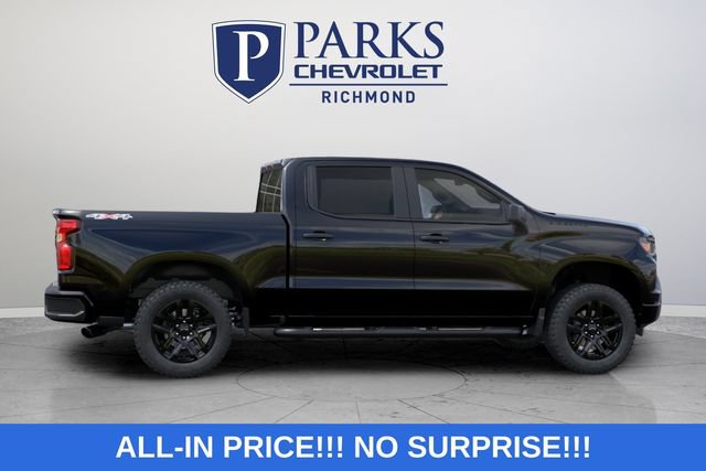 New 2026 Chevrolet Silverado 1500 Custom w/ Turbomax Blackout Package AWD/4WD image 8