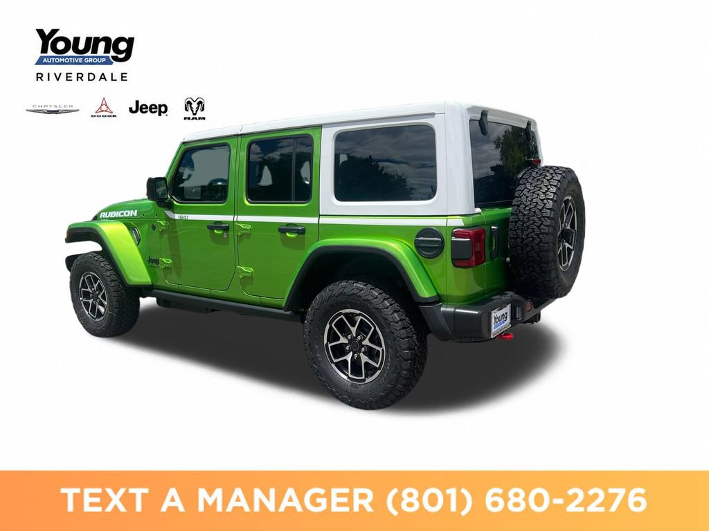 New 2026 Jeep Wrangler Unlimited Rubicon w/ Whitecap Package AWD/4WD image 3