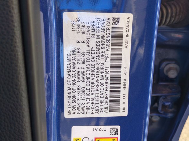 Used 2024 Honda Civic Si image 15