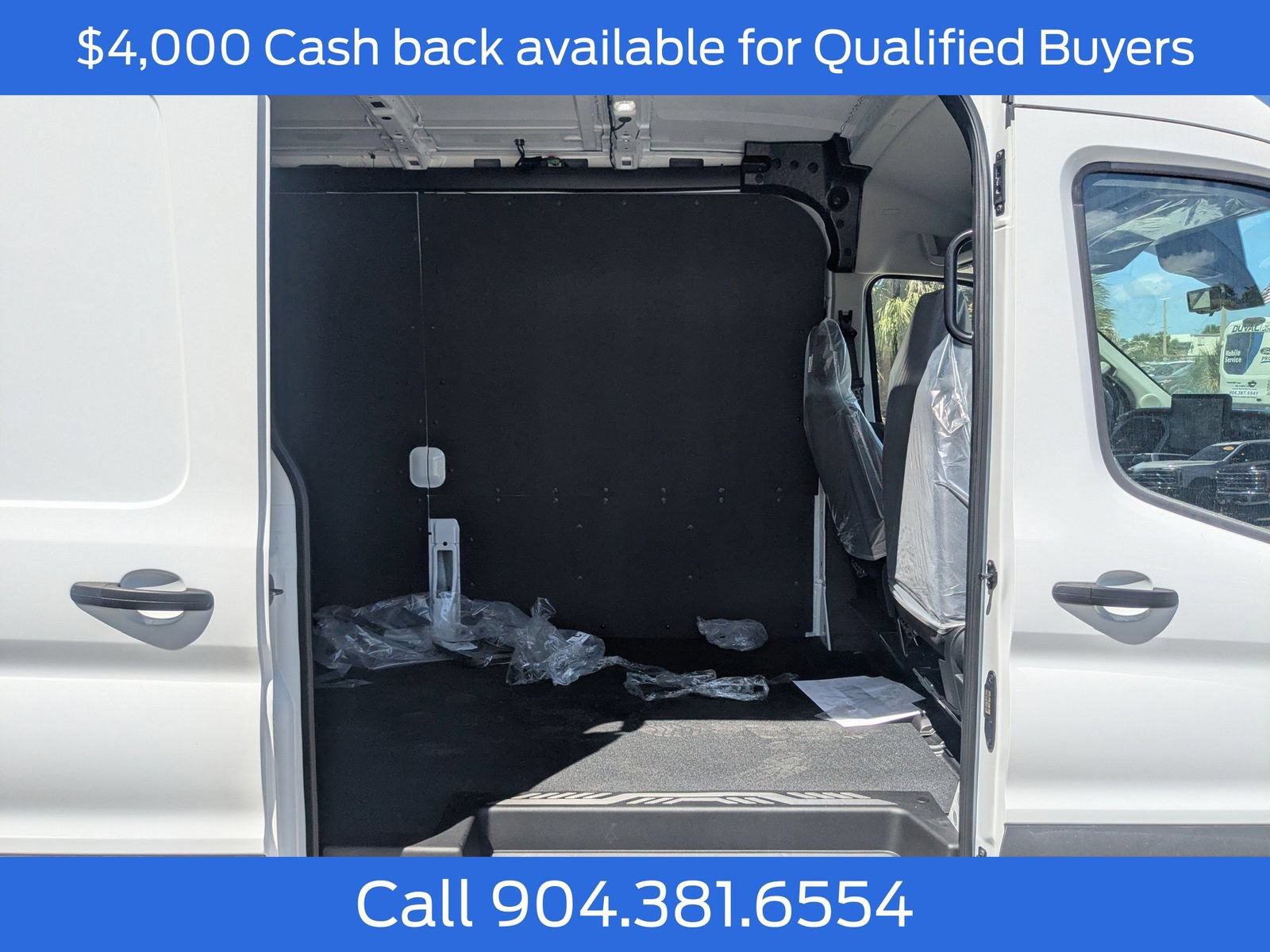 New 2026 Ford Transit 250 148 Medium Roof Extended AWD w/ Load Area Protection Package image 14