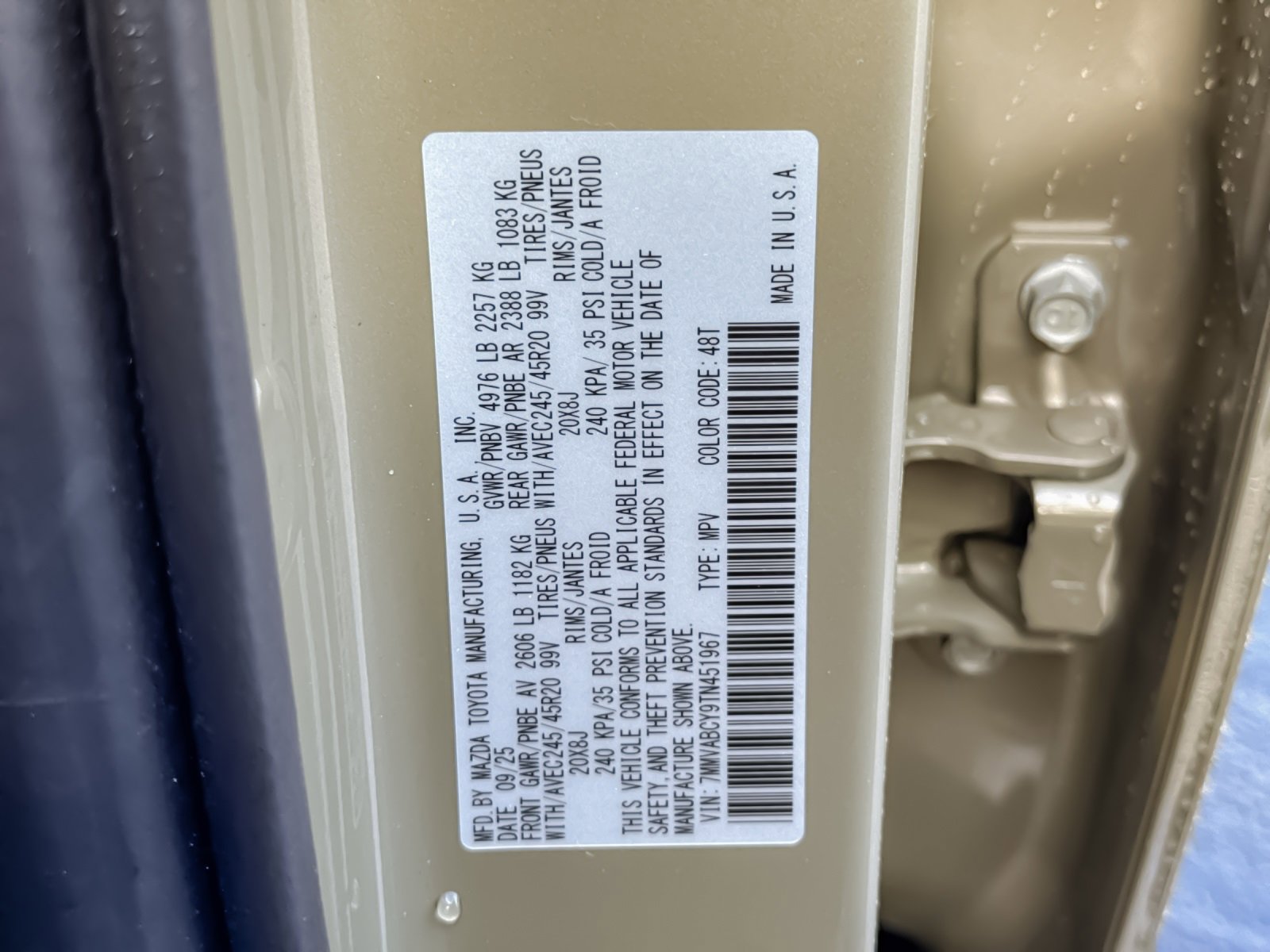 New 2026 MAZDA CX-50 AWD 2.5 S w/ Accent Package image 27