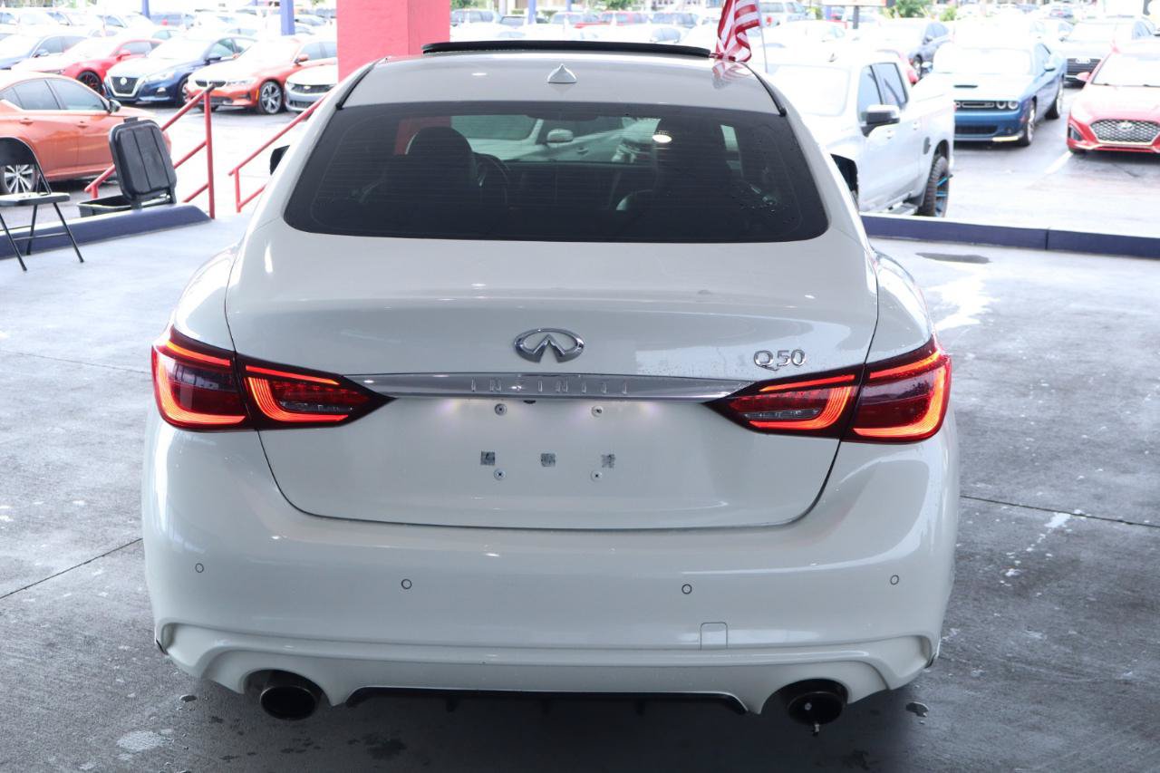 Used 2021 INFINITI Q50 Luxe w/ Seat & Sound Package RWD image 6