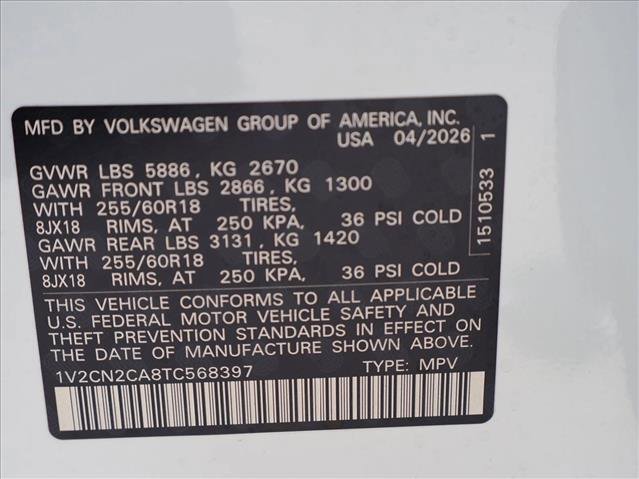 New 2026 Volkswagen Atlas Peak Edition AWD/4WD image 19
