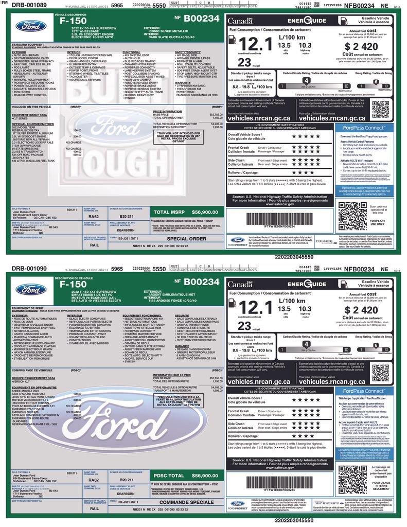 Used 2022 Ford F150 XLT w/ FX4 Off-Road Package image 34