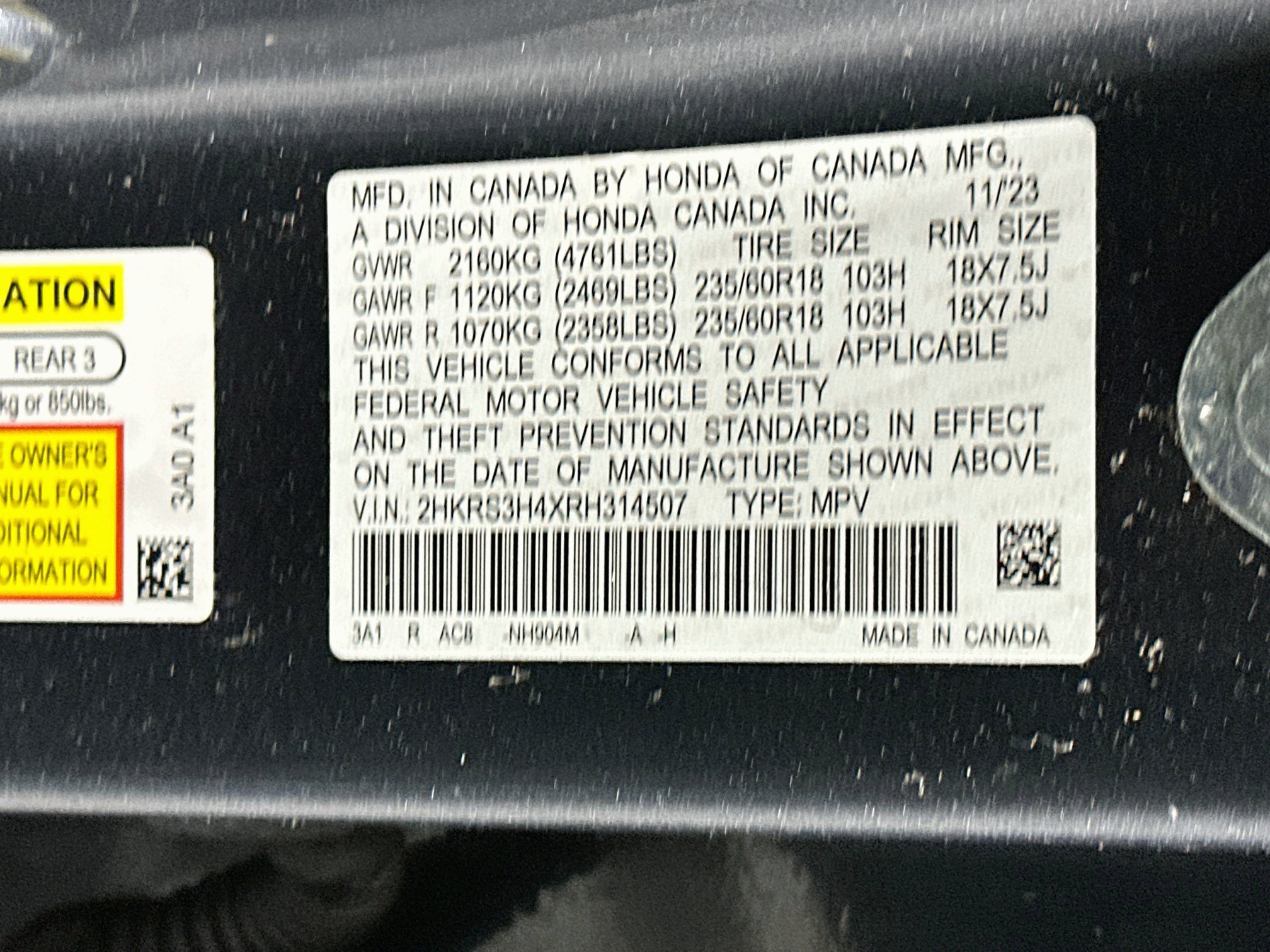 Used 2024 Honda CR-V EX image 12