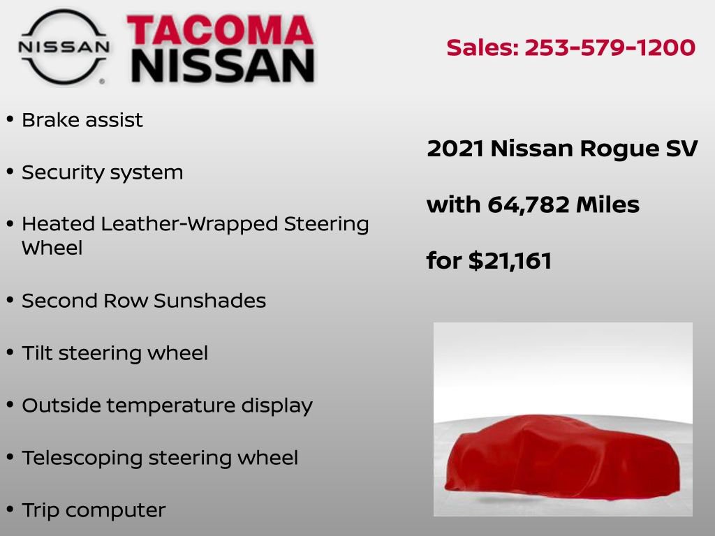 Used 2021 Nissan Rogue SV w/ Premium Package image 10