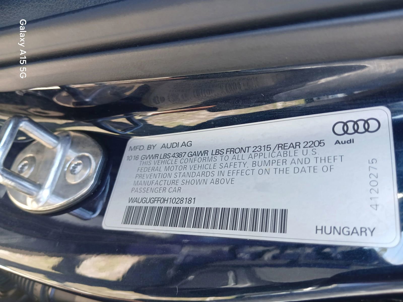 Used 2017 Audi A3 2.0T Premium Plus w/ Premium Plus Package image 10