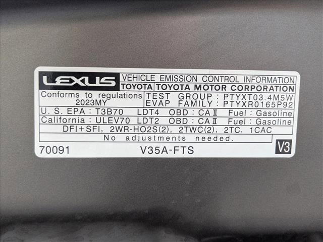 Used 2023 Lexus LX 600 F Sport w/ Accessory Package (Z1) image 26