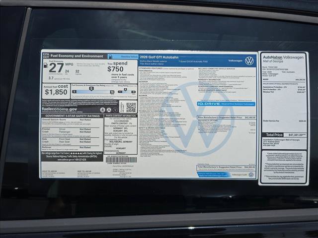 New 2026 Volkswagen GTI Autobahn FWD image 22