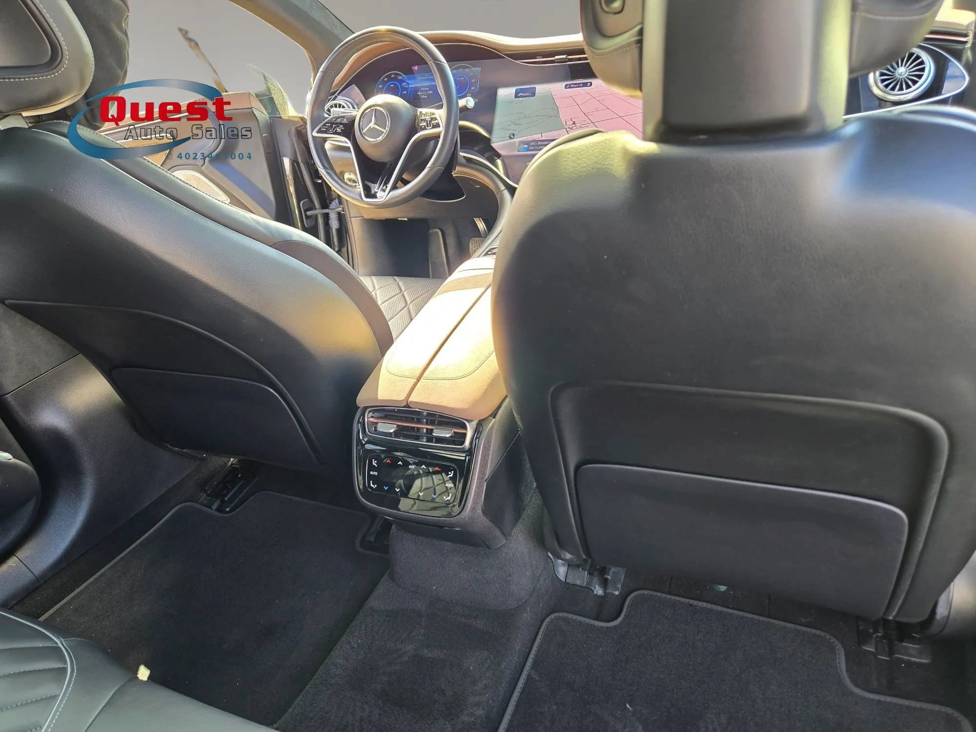 Used 2023 Mercedes-Benz EQS 580 4MATIC Sedan w/ Exclusive Trim Package image 66