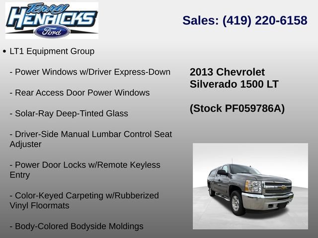 Used 2013 Chevrolet Silverado 1500 LT w/ All-Star Edition AWD/4WD image 12