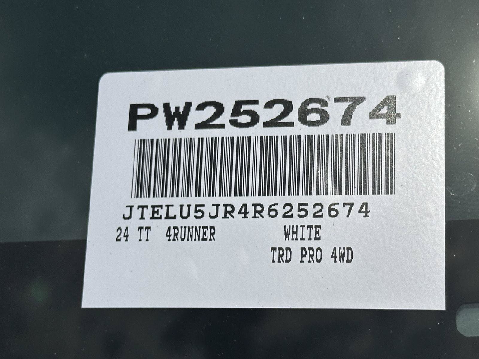 Certified 2024 Toyota 4Runner TRD Pro AWD/4WD image 15