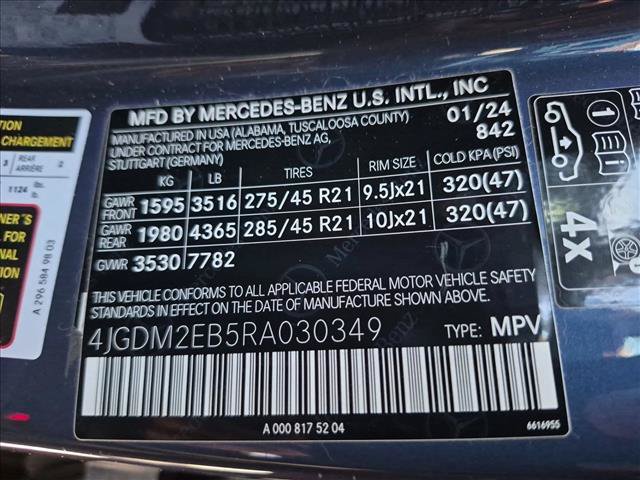 Certified 2024 Mercedes-Benz EQS 450+ 4MATIC SUV image 17