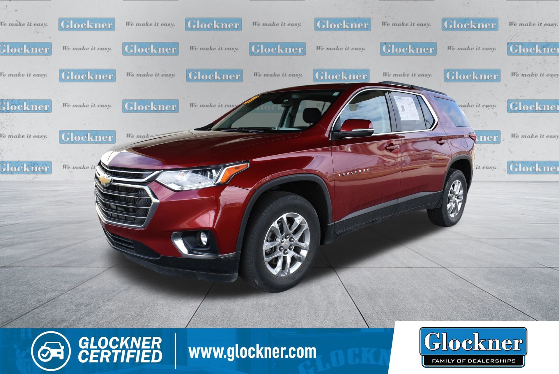 Used 2021 Chevrolet Traverse LT image 1