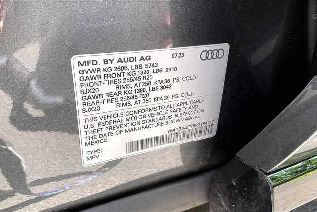 Certified 2023 Audi SQ5 Premium Plus w/ Premium Plus Package AWD/4WD image 35