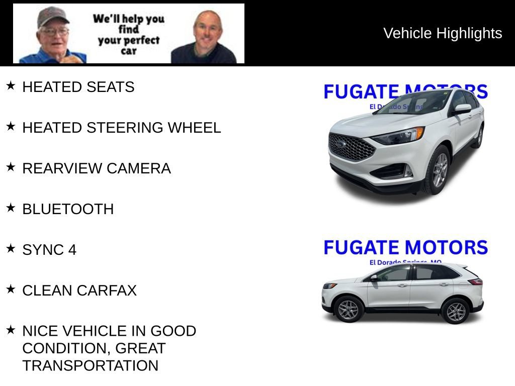 Used 2023 Ford Edge SEL w/ Convenience Package AWD/4WD image 9