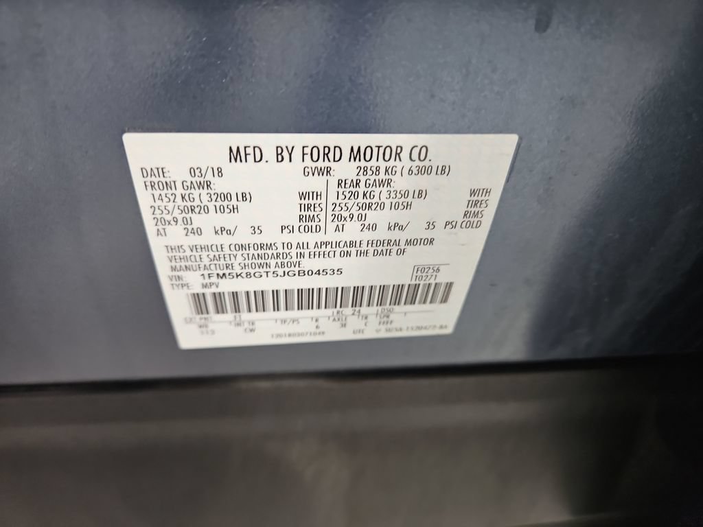 Used 2018 Ford Explorer Sport AWD/4WD image 30