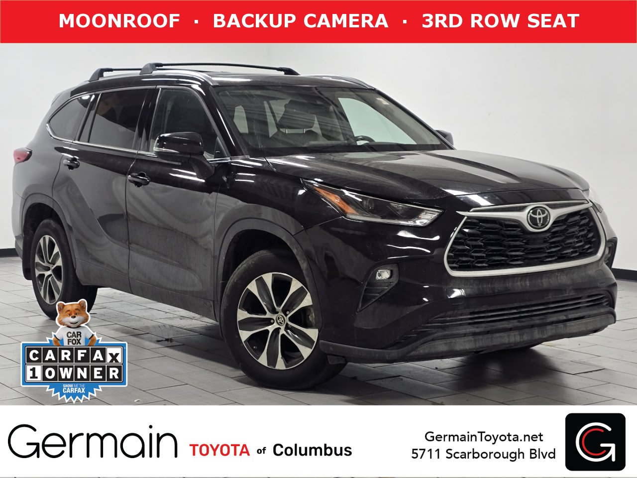 Used 2021 Toyota Highlander XLE image 1