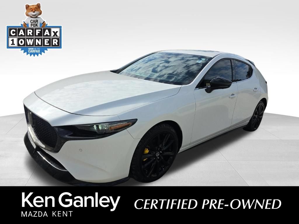 Used 2021 MAZDA MAZDA3 Hatchback w/Premium Plus Pkg AWD/4WD image 1