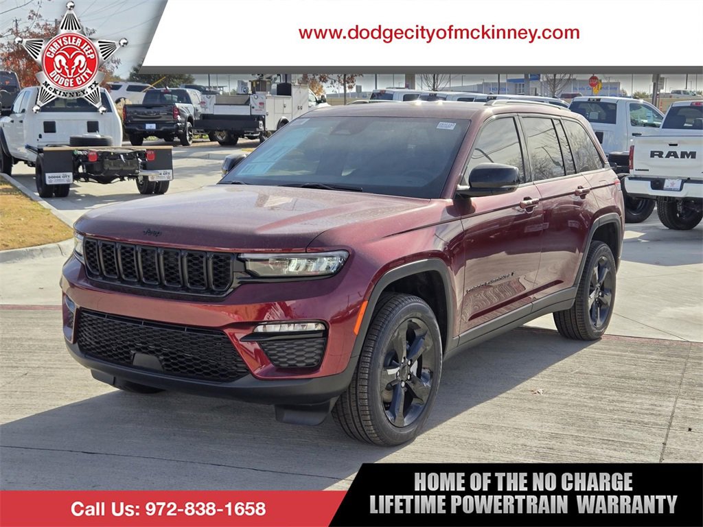 New 2025 Jeep Grand Cherokee Limited w/ Black Appearance Package