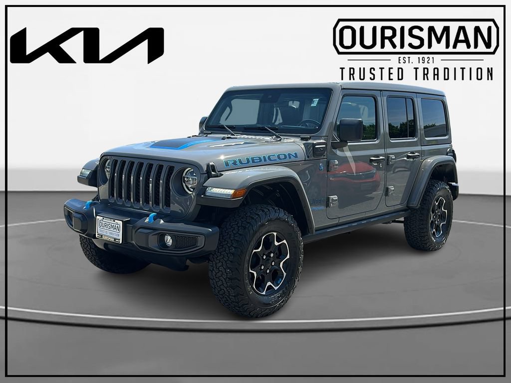 Used 2022 Jeep Wrangler Unlimited Rubicon 4xe w/ Cold Weather Group AWD/4WD image 2
