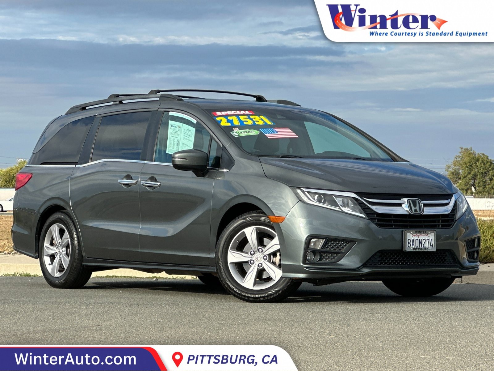 Used 2018 Honda Odyssey EX-L