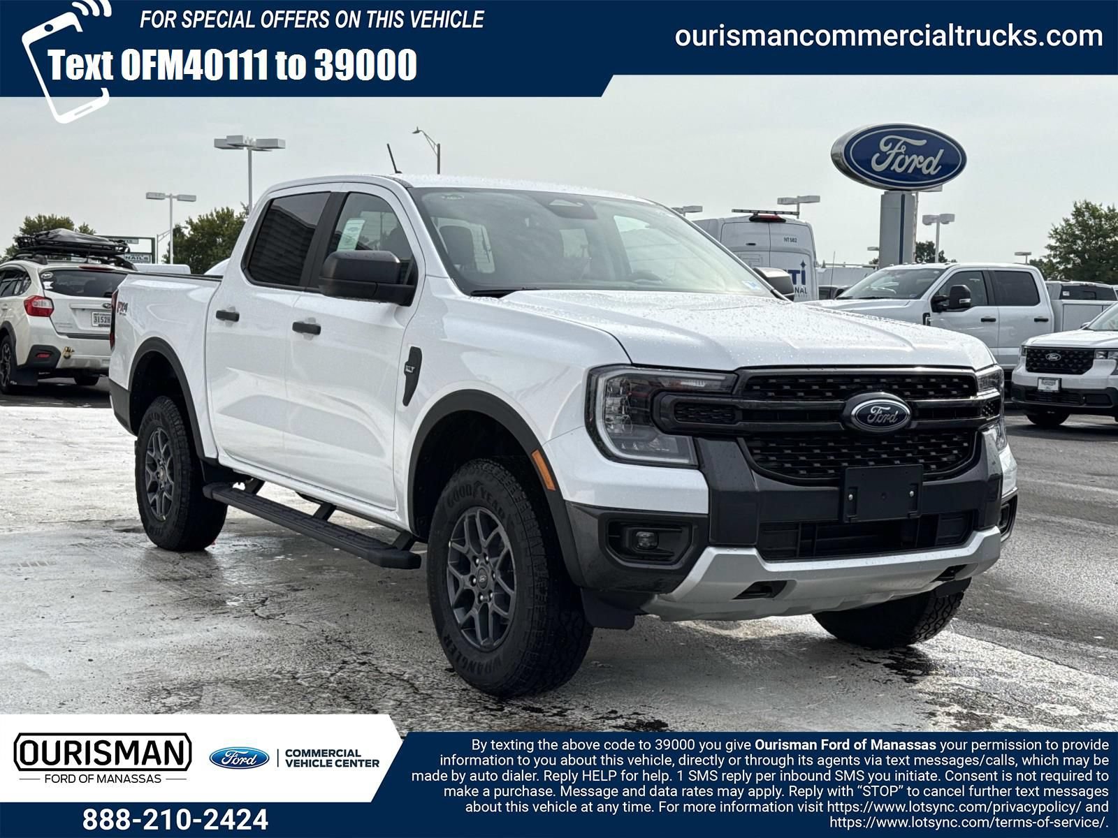 New 2026 Ford Ranger XLT w/ FX4 Off-Road Package AWD/4WD image 1
