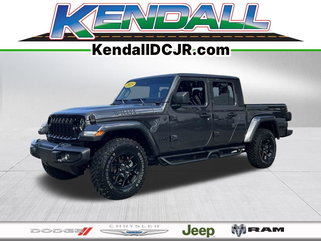 Certified 2025 Jeep Gladiator Willys