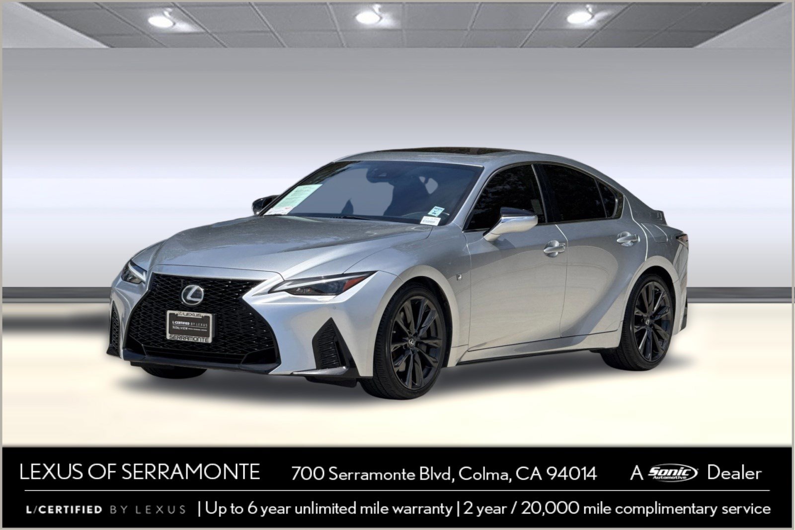 Used 2021 Lexus IS 350 F Sport RWD image 1
