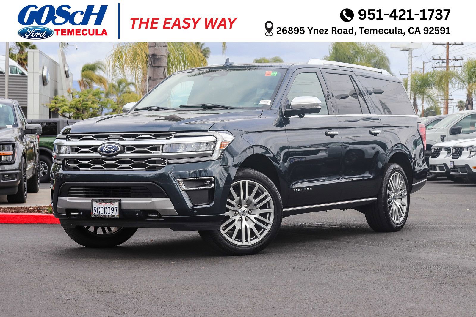 Certified 2023 Ford Expedition Max Platinum