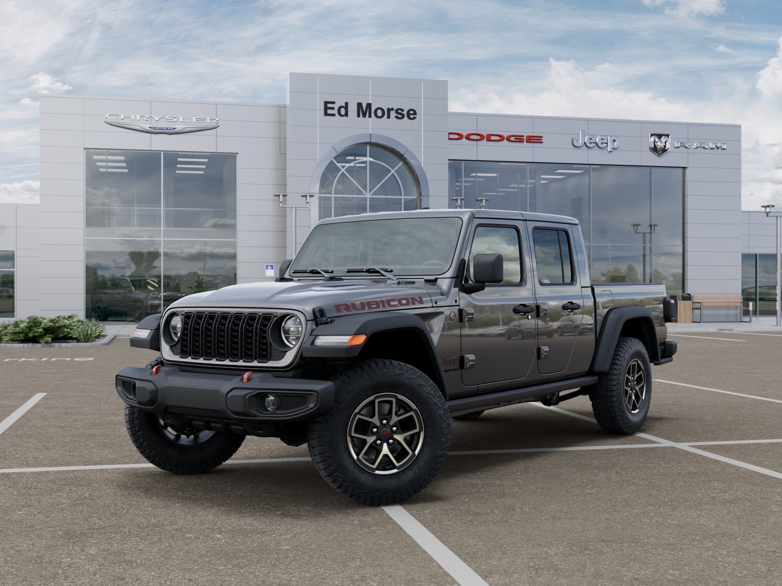 New 2026 Jeep Gladiator Rubicon w/ Steel Power Dome Hood Package image 2