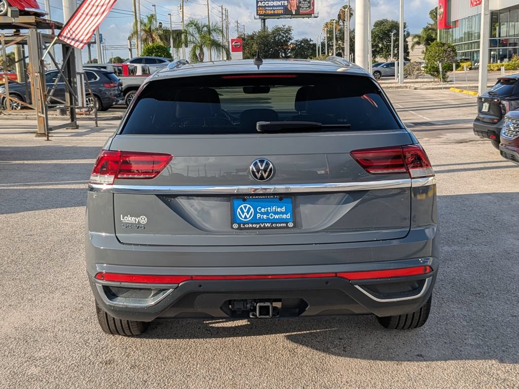 Certified 2023 Volkswagen Atlas Cross Sport SE w/ Panoramic Sunroof Package FWD image 5